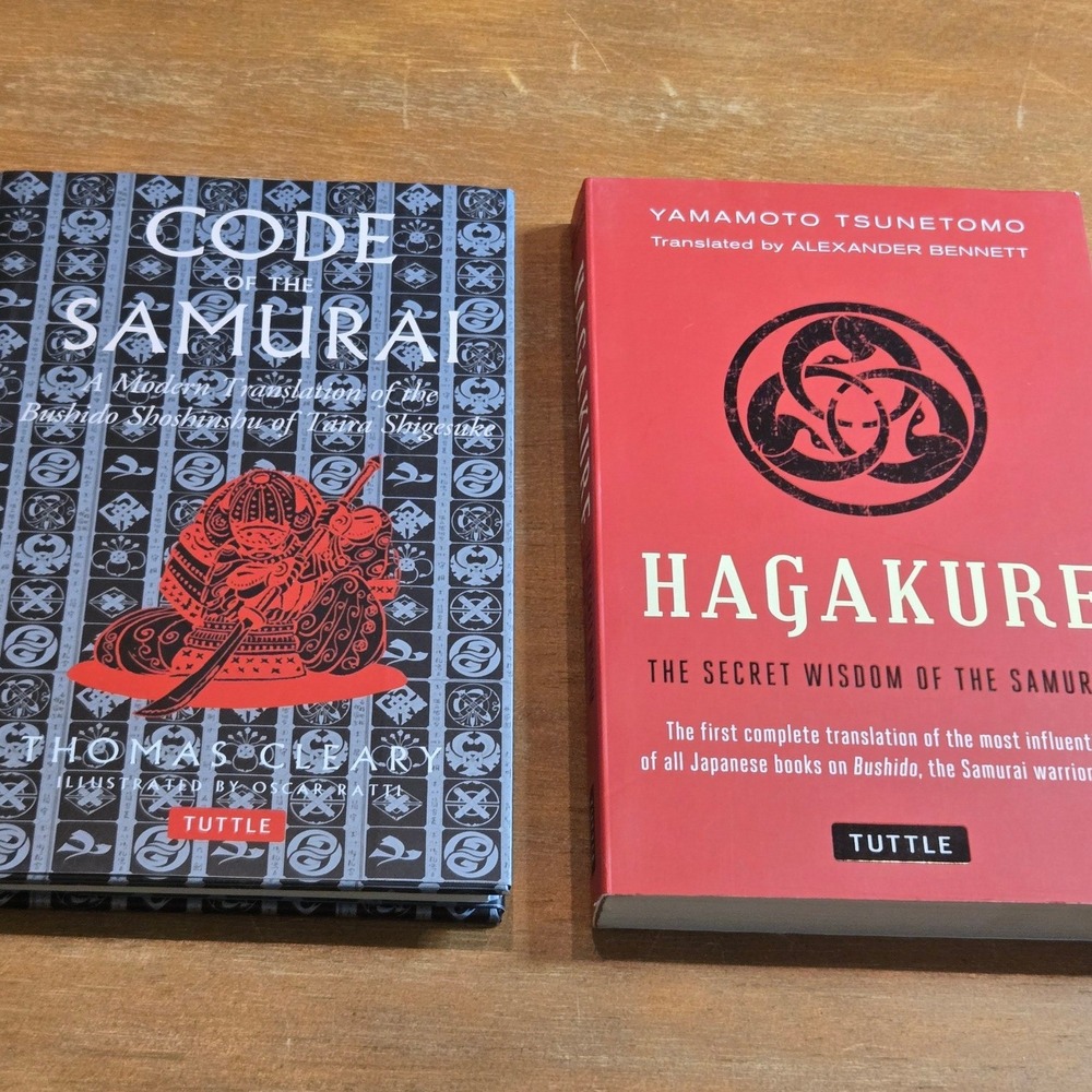 Tuttle Publishing Code of the Samurai & Hagakure (2) Book Set